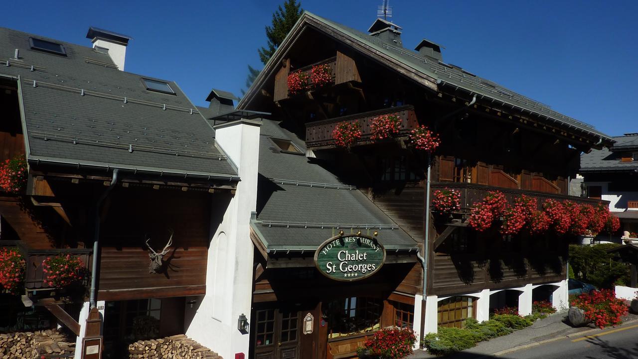 Hotel Chalet Saint-Georges Megève Exterior foto